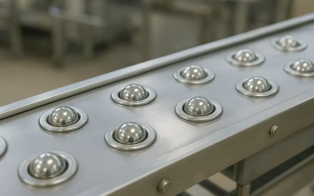 Bolas de transferencia para industria alimentaria sin marcas