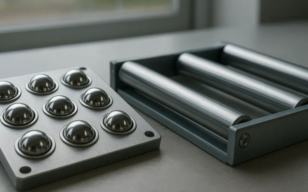 Bolas de transferencia vs rodillos transportadores cuál es mejor