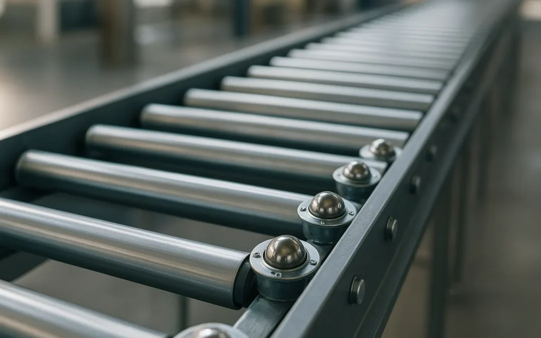 Cómo mejorar eficiencia transportador con unidades de bolas