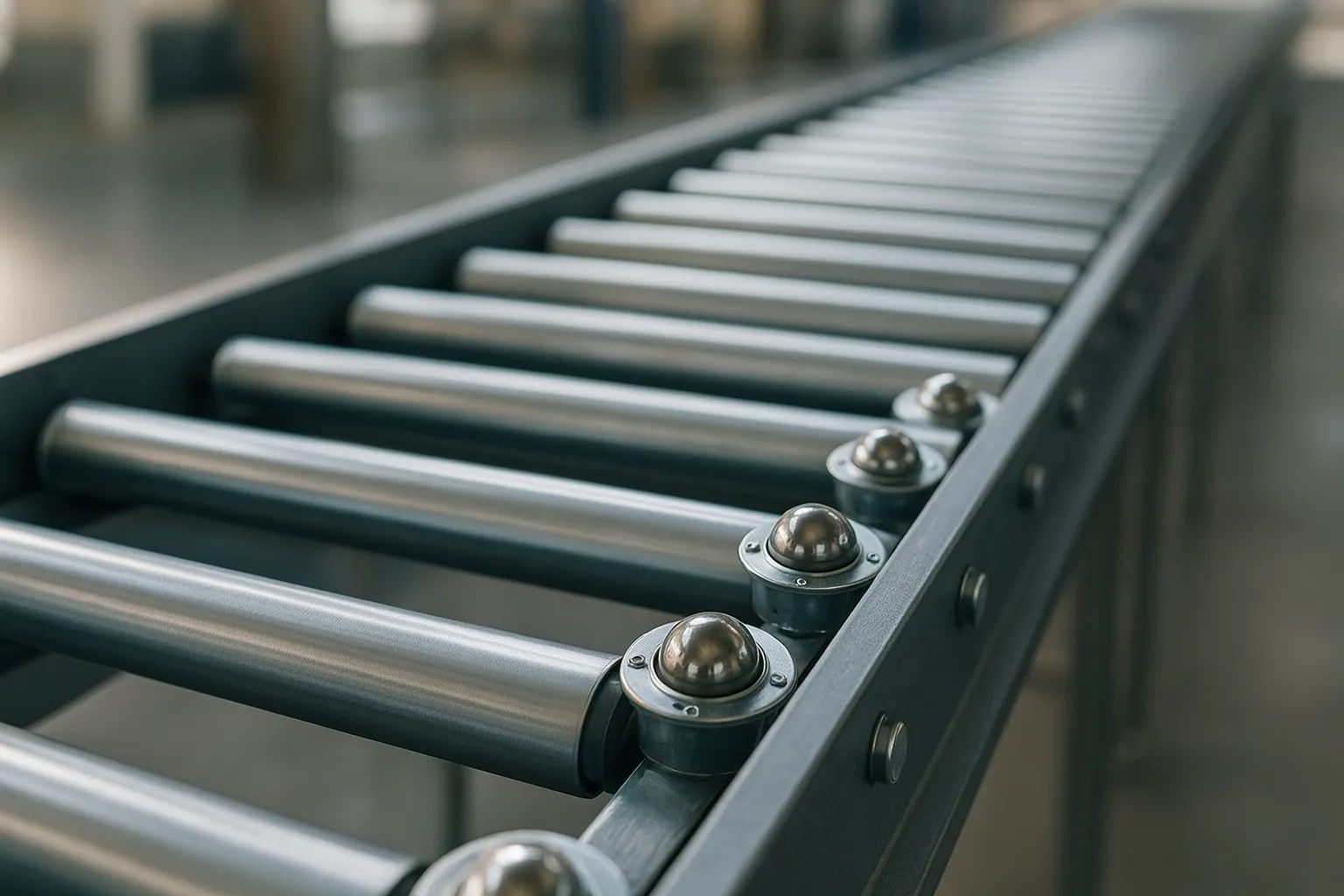 cómo mejorar eficiencia transportador con unidades de bolas