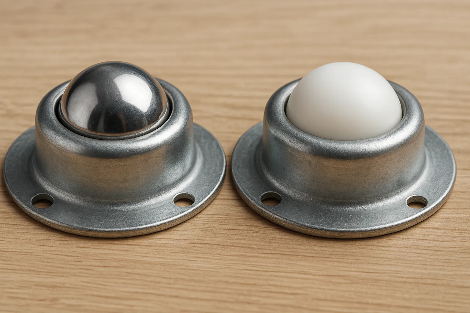 unidades de transferencia de bolas acero vs nylon